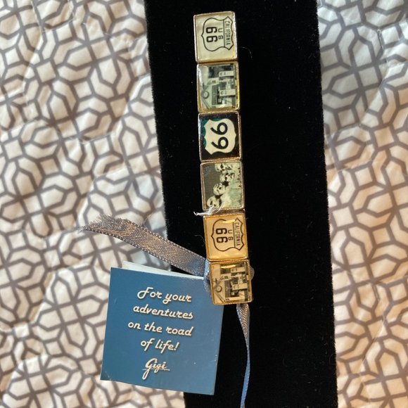Route 66 Bracelet 2003 On the Road by Gigi. New with tag - Picture 1 of 5